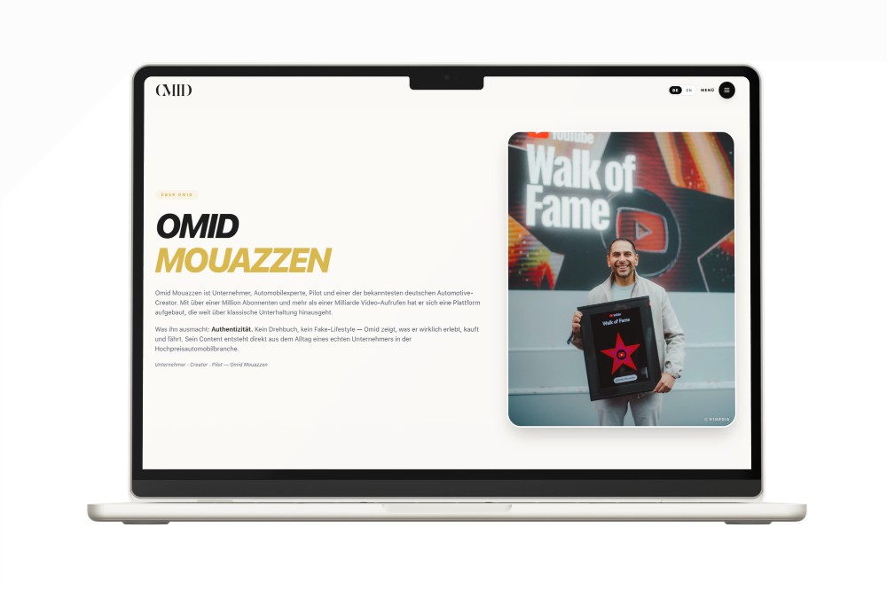 Projektansicht: Omid